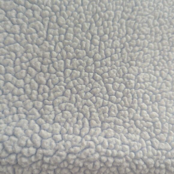 Chick Pea Solid Light Blue Boys Baby Blanket Plush Zig Zag Chevron Sherpa Lovey - Picture 8 of 16